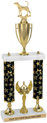 Trophy: Interchangeable column 2-Post w/ Trim