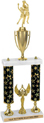 Trophy: Interchangeable column 2-Post w/ Trim