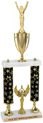 Trophy: Interchangeable column 2-Post w/ Trim