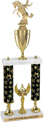 Trophy: Interchangeable column 2-Post w/ Trim