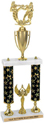 Trophy: Interchangeable column 2-Post w/ Trim