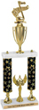 Trophy: Interchangeable column 2-Post w/ Trim