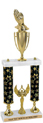 Trophy: Interchangeable column 2-Post w/ Trim