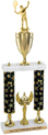 Trophy: Interchangeable column 2-Post w/ Trim