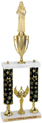 Trophy: Interchangeable column 2-Post w/ Trim