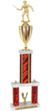 Trophy: 2-Post w/ Square/Oval Center Column & Trim