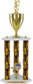 Trophy: Interchangeable 3-Post w/ Insert