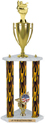 Trophy: Interchangeable 3-Post w/ Insert