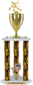 Trophy: Interchangeable 3-Post w/ Insert