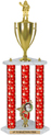 Trophy: Interchangeable 3-Post w/ Insert