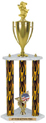 Trophy: Interchangeable 3-Post w/ Insert