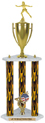 Trophy: Interchangeable 3-Post w/ Insert