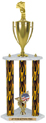 Trophy: Interchangeable 3-Post w/ Insert