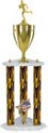 Trophy: Interchangeable 3-Post w/ Insert