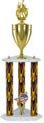 Trophy: Interchangeable 3-Post w/ Insert