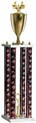 Trophy: Interchangeable column 4-Post w/ Trim