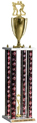 Trophy: Interchangeable column 4-Post w/ Trim