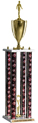 Trophy: Interchangeable column 4-Post w/ Trim