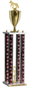 Trophy: Interchangeable column 4-Post w/ Trim