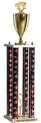 Trophy: Interchangeable column 4-Post w/ Trim
