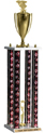 Trophy: Interchangeable column 4-Post w/ Trim