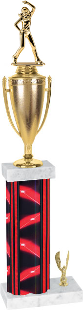 Trophy: Square/Oval Column w/ Trim