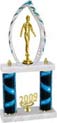 Trophy: 2-Post w/ Backdrop & Trim