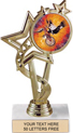 7 inch EXCLUSIVE Color Insert Trophy