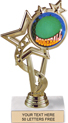 7 inch EXCLUSIVE Color Insert Trophy