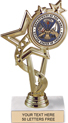 7 inch EXCLUSIVE Color Insert Trophy
