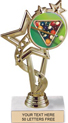 7 inch EXCLUSIVE Color Insert Trophy