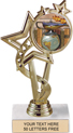 7 inch EXCLUSIVE Color Insert Trophy