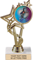 7 inch EXCLUSIVE Color Insert Trophy