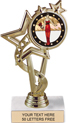 7 inch EXCLUSIVE Color Insert Trophy