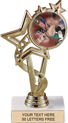 7 inch EXCLUSIVE Color Insert Trophy