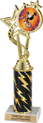 10.5 inch EXCLUSIVE Color Insert Trophy w/ Column