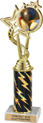 10.5 inch EXCLUSIVE Color Insert Trophy w/ Column