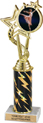 10.5 inch EXCLUSIVE Color Insert Trophy w/ Column