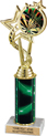 10.5 inch EXCLUSIVE Color Insert Trophy w/ Column