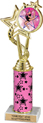 10.5 inch EXCLUSIVE Color Insert Trophy w/ Column