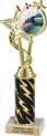 10.5 inch EXCLUSIVE Color Insert Trophy w/ Column