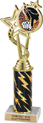 10.5 inch EXCLUSIVE Color Insert Trophy w/ Column