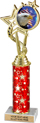 12.5 inch EXCLUSIVE Color Insert Trophy w/ Column