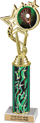 12.5 inch EXCLUSIVE Color Insert Trophy w/ Column