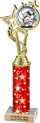 12.5 inch EXCLUSIVE Color Insert Trophy w/ Column