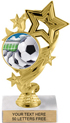 4 Star Color Insert Trophy