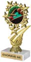 7 inch Star Frame Color Insert Trophy