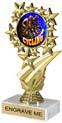 7 inch Star Frame Color Insert Trophy