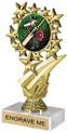 7 inch Star Frame Color Insert Trophy