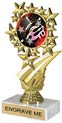 7 inch Star Frame Color Insert Trophy